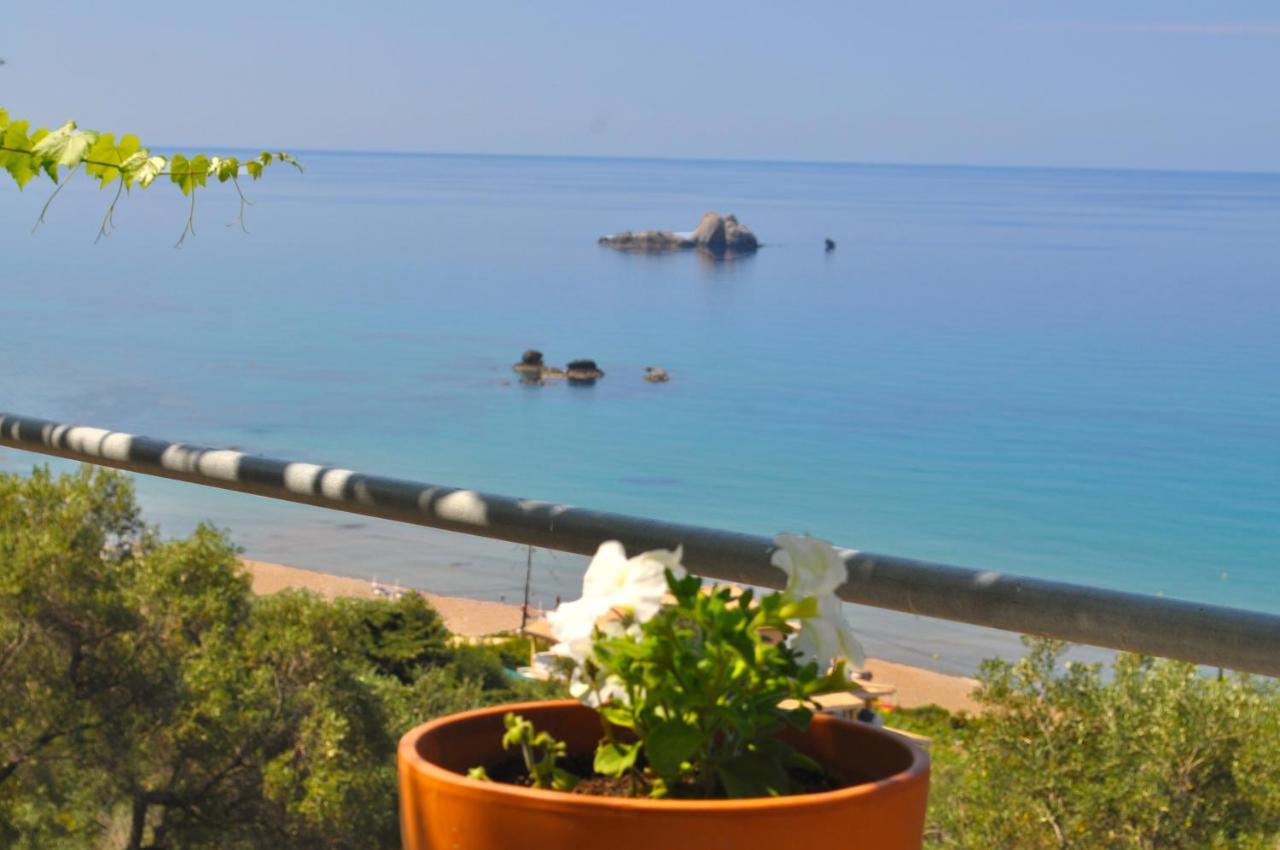 Luxury Loft Apartment With Pool - Pelekas Beach, Corfu Екстер'єр фото
