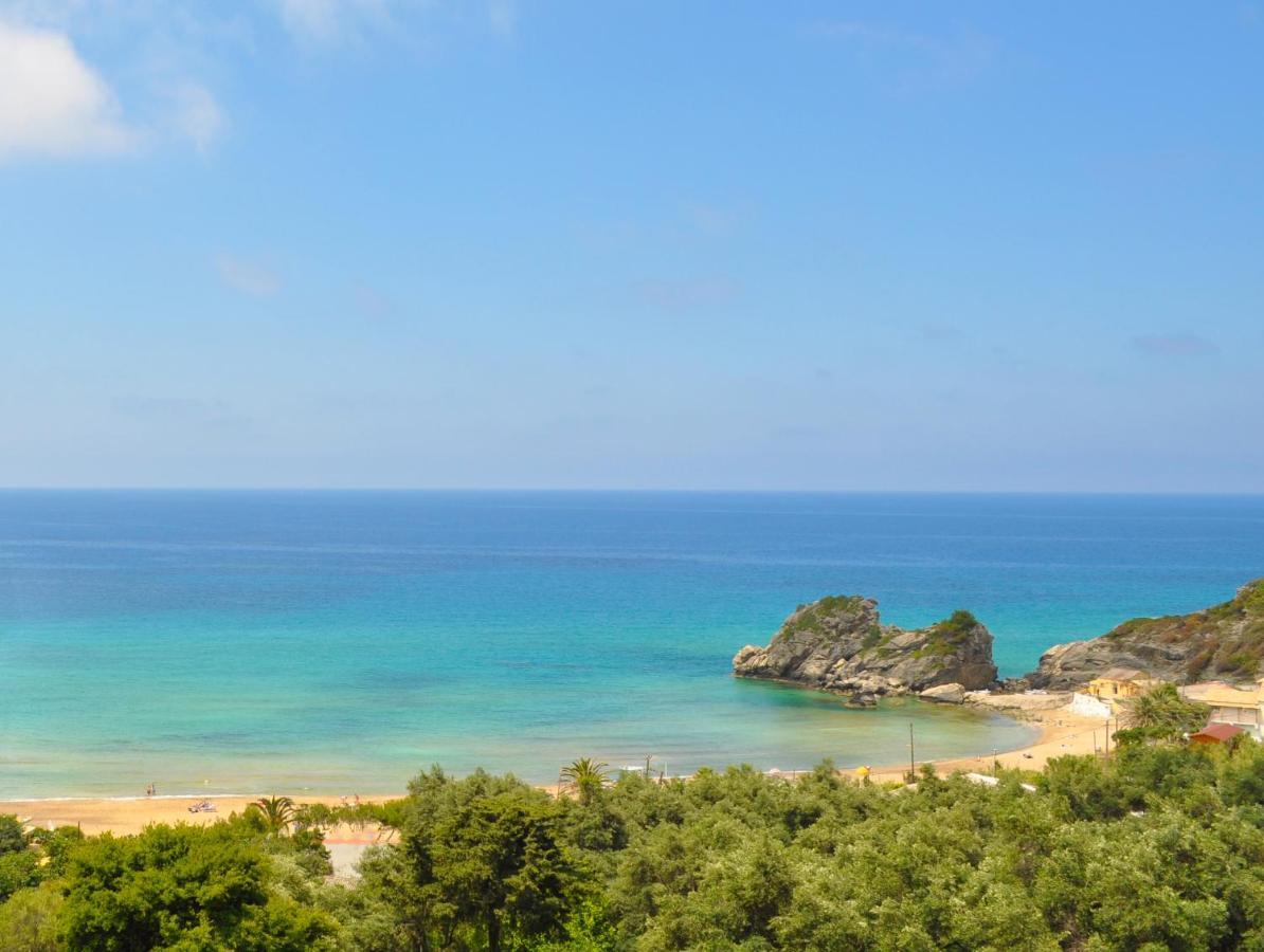 Luxury Loft Apartment With Pool - Pelekas Beach, Corfu Екстер'єр фото