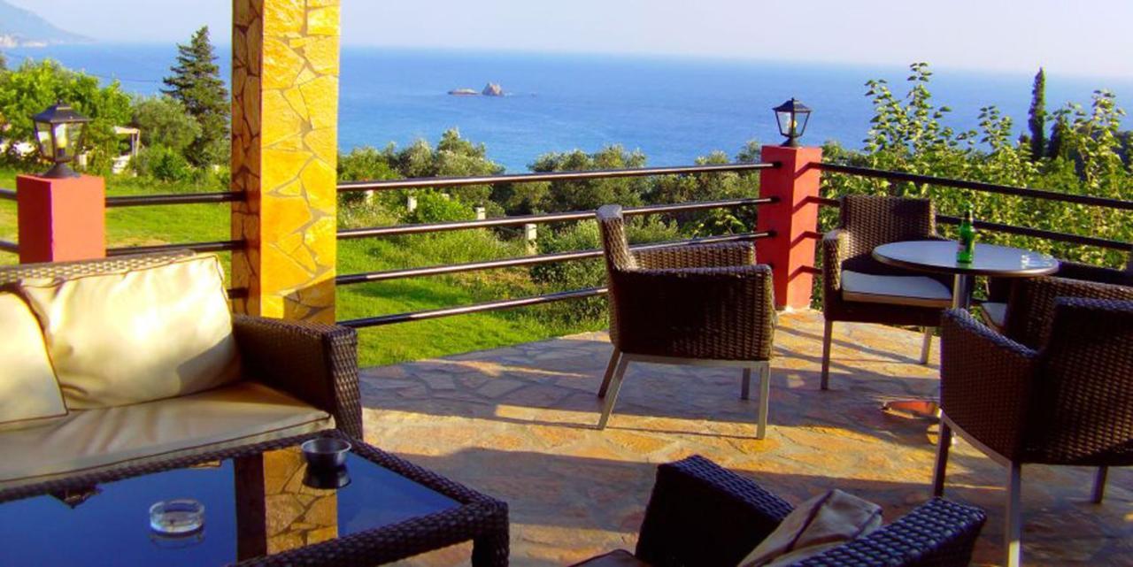 Luxury Loft Apartment With Pool - Pelekas Beach, Corfu Екстер'єр фото